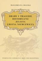 Okładka książki Dramy i tragedie historyczne Juliana Ursyna Niemcewicza