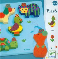 Opakowanie Drewniana układanka Yuko