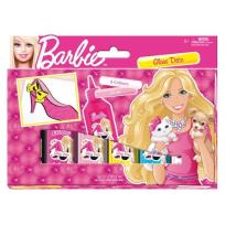 Opakowanie Farby witrażowe 6 kolorów Barbie