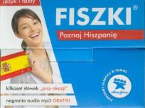 Okładka książki FISZKI język hiszpański Poznaj Hiszpanię