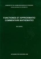Opakowanie Functiones et approximatio 50.2