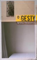 Okładka książki Gesty