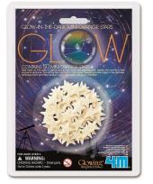 Okładka książki Gwiazdki Mini pomarańczowe - świecące naklejki 4M