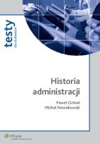 Okładka książki Historia administracji