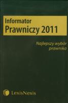 Opakowanie Informator Prawniczy 2011 Najlepszy wybór prawnika B6 czarny