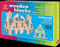 Opakowanie Klocki drewniane naturalne