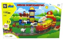 Opakowanie Klocki MUBI Wesołe gospodarstwo na baterie  110 elementow