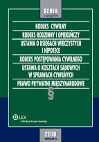 Okładka książki Kodeks cywilny. Kodeks rodzinny i opiekuńczy. Ustawa o księgach wieczystych i hipotece. Kodeks postę