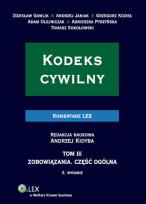Okładka książki Kodeks cywilny Komentarz Zobowiązania Część szczególna t.3