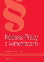 Okładka książki Kodeks Pracy z komentarzem 2015