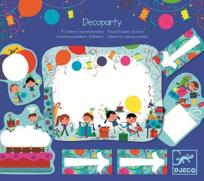 Opakowanie Komplet naklejek na przyjęcie urodzinowe