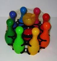 Opakowanie Kręgle mini w koszyku