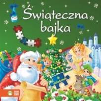 Okładka książki Książka z puzzlami - Świąteczna bajka