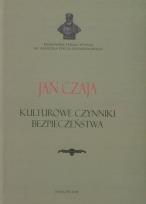 Okładka książki Kulturowe czynniki bezpieczeństwa
