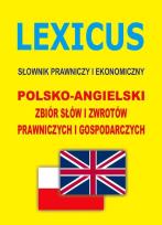 Okładka książki LEXICUS Słownik prawniczy i ekonomiczny pol-ang