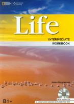 Okładka książki Life Intermediate Workbook + 2CD