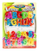 Opakowanie Literki cyferki magnetyczne