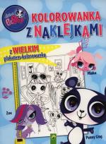 Opakowanie Littlest Pet Shop Kolorowanka z naklejkami