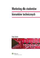 Okładka książki Marketing dla studentów kierunków technicznych