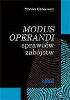 Okładka książki Modus operandi sprawców zabójstw