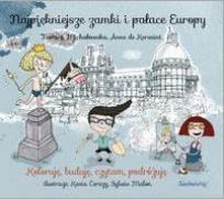 Okładka książki Najpiękniejsze zamki i pałace Europy. Koloruję...