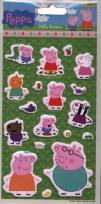 Okładka książki Naklejki Świnka Peppa Puffy Stickers
