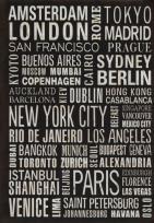 Opakowanie Notatnik Peter Pauper Midi One Hundred Cities Journal