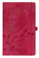 Opakowanie Notes A6 Ivory Duży kwiat różowy