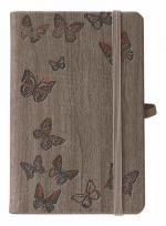 Opakowanie Notes A6 Ivory Motyle brązowy
