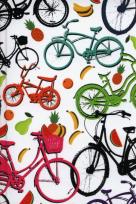 Okładka książki Notes GeePap XL Rowery i owoce