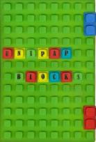 Okładka książki Notes silikonowy A5 Unipap Blocks w linię 100 kartek zielony