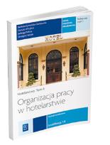 Okładka książki Organizacja pracy w hotelarstwie Podr. cz 1 REA