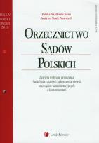 Opakowanie Orzecznictwo Sądów Polskich 1/2010