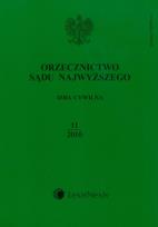 Opakowanie Orzecznictwo Sądu Najwyższego Izba Cywilna 11/2010