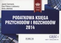 Okładka książki Podatkowa księga przychodów i rozchodów 2014
