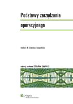 Okładka książki Podstawy zarządzania operacyjnego
