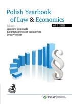 Okładka książki Polish Yearbook of Law and Economics, vol. 3