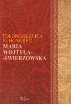 Okładka książki Polono-Slavica in honorem Maria Wojtyła-Świerzowska