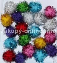 Okładka książki POMPONY BROKAT 20 SZT MIX DC38