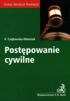 Okładka książki Postępowanie cywilne