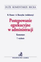 Opakowanie Postępowanie egzekucyjne w administracji Komentarz