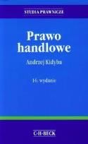 Okładka książki Prawo handlowe