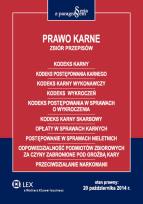 Okładka książki Prawo karne. Zbiór przepisów