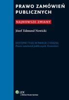 Okładka książki Prawo zamówień publicznych
