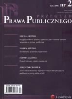 Opakowanie Przegląd Prawa Publicznego  2008/02