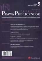 Opakowanie Przegląd Prawa Publicznego  2008/04