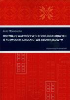 Okładka książki Przemiany wartości społeczno-kulturowych w norweskim szkolnictwie obowiązkowym