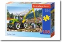 Okładka książki Puzzle 108 - Dźwig do drzewa CASTOR