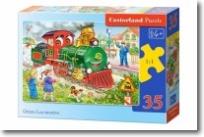 Okładka książki Puzzle 35 - Zielona Lokomotywa CASTOR
