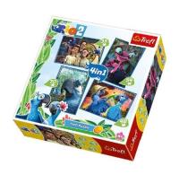 Opakowanie Puzzle 4w1 Rio 2 TREFL